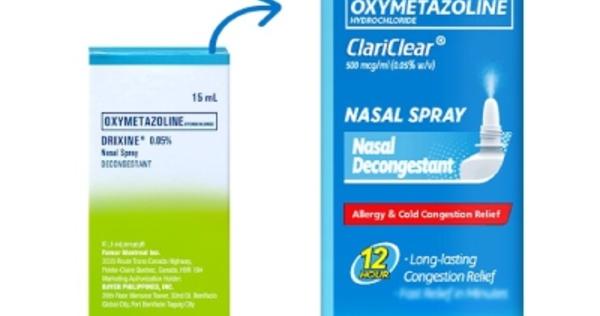 Oxymetazoline Hydrochloride ClariClear Nasal Spray previously